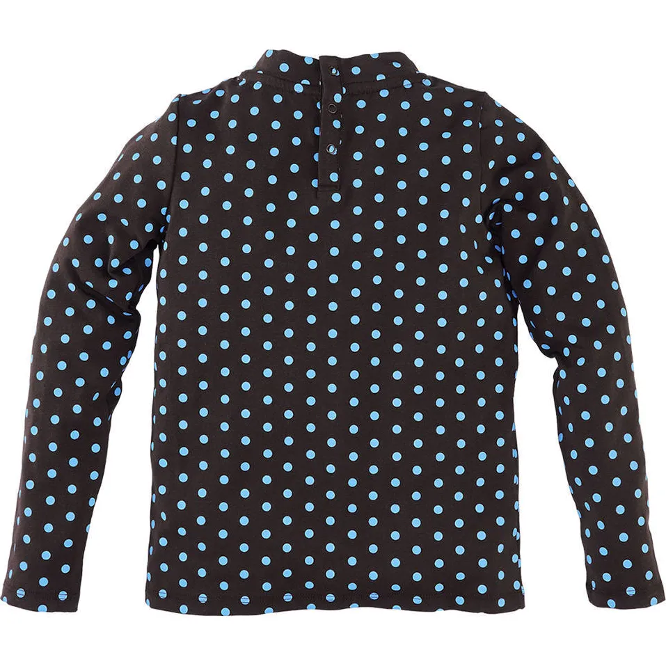 Z8 Yibbie longsleeve donkerbruin donkerbruin/blauw, foto 3