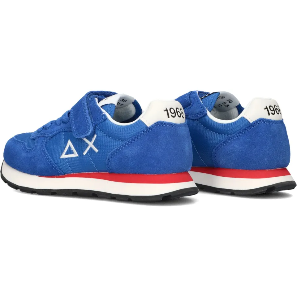 Sun68 Tom Solid lage sneakers blauw, foto 3