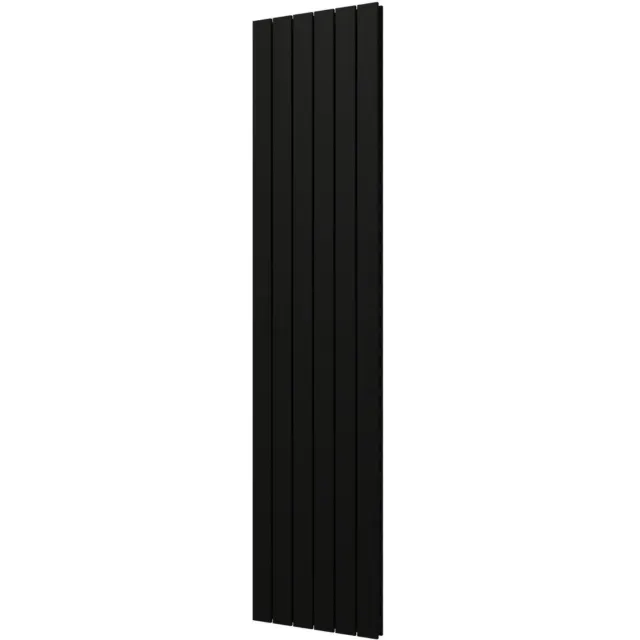 Plieger Designradiator Plieger Cavallino Retto Dubbel 1287 Watt Middenaansluiting 200x45 cm Mat Zwart
