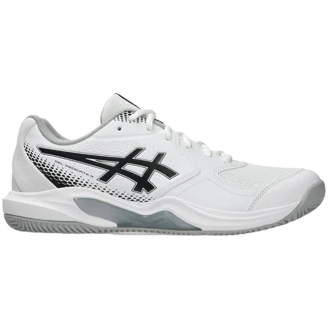 Asics Gel-Dedicate 9 padelschoenen wit/zwart