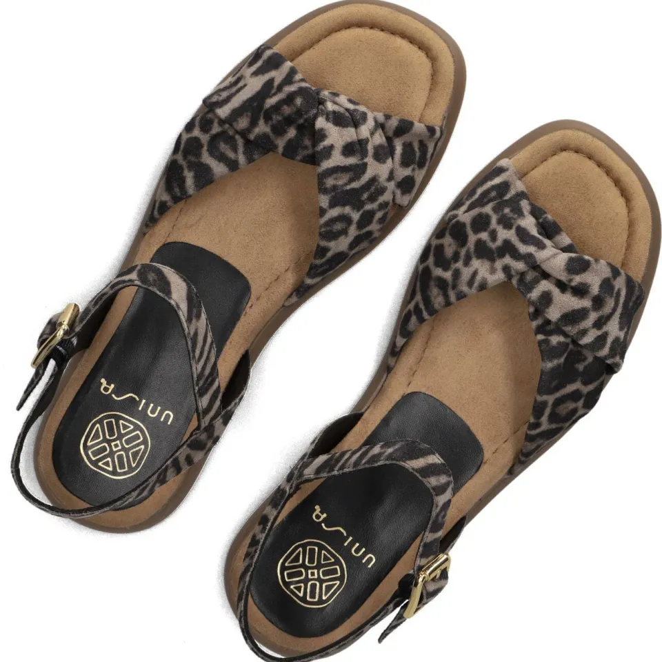 Unisa Sandalen Cambel Bruin, foto 4