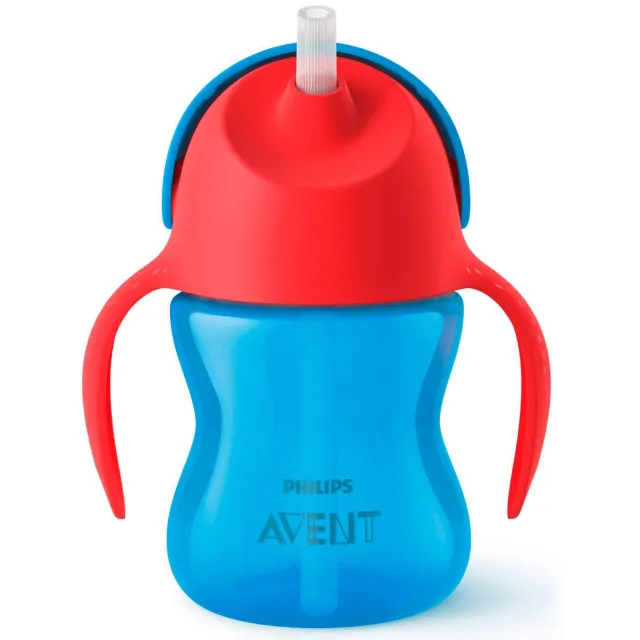 Philips AVENT Rietjesbeker 200 ml 9M+ Blauw SCF796/01