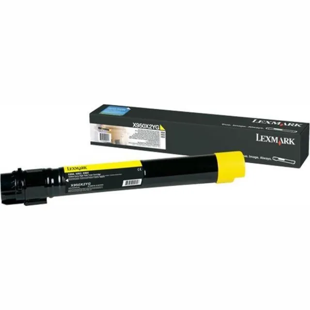 Lexmark X950X2YG LEXM X950 Toner YEL Geel