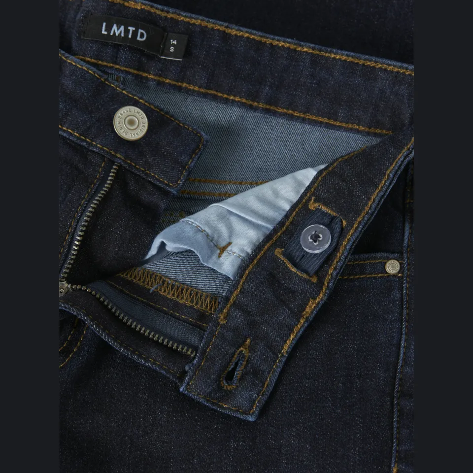 LMTD NLFBLIBLING flared jeans - donkerblauw, foto 8