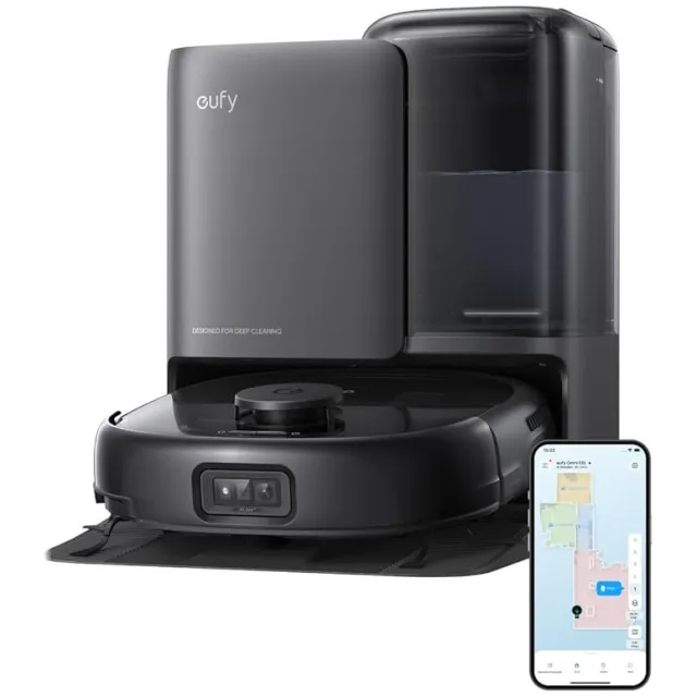 Eufy Omni E25 robotstofzuiger zwart