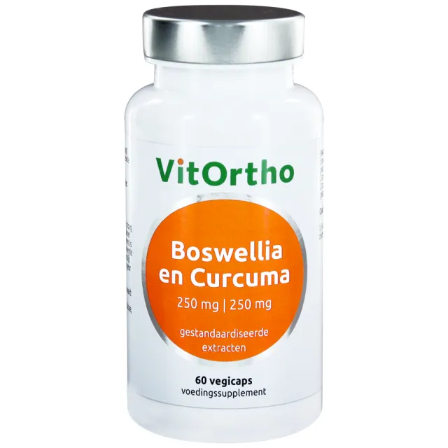 VitOrtho Boswellia en Curcuma vegicaps