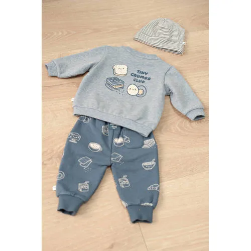 Feetje babybroek Breakfast Buddy blauw/wit, foto 5