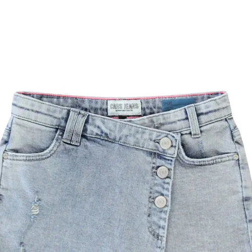 Cars LONDY skort stone bleached light blue denim, foto 5