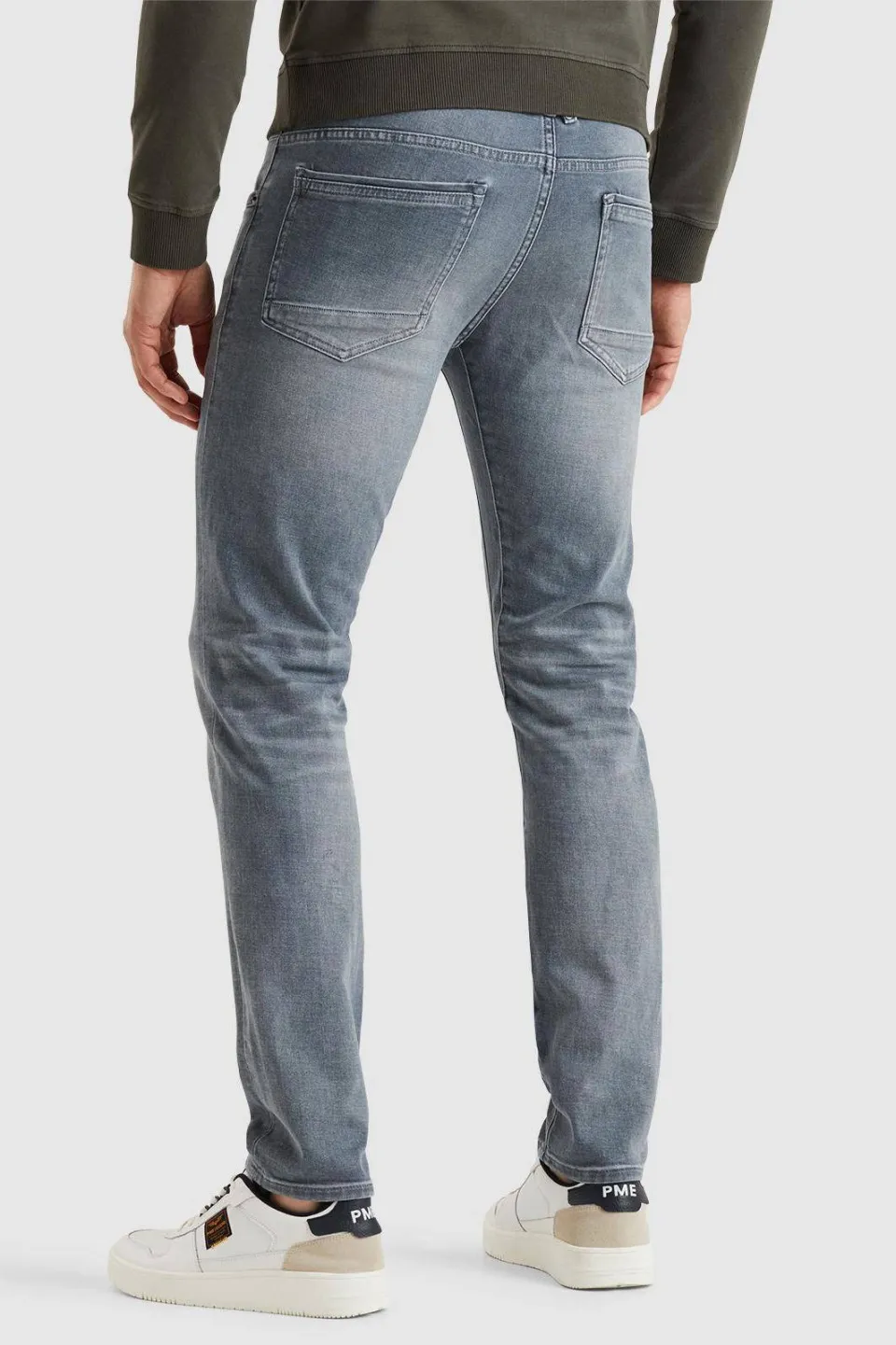 PME Legend TAILWHEEL slim fit jeans lichtgrijs grijs, foto 3
