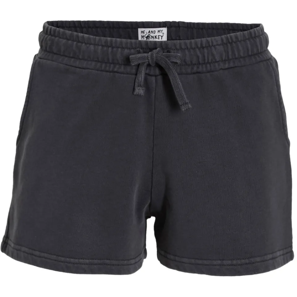 Me & My Monkey regular sweatshort antraciet