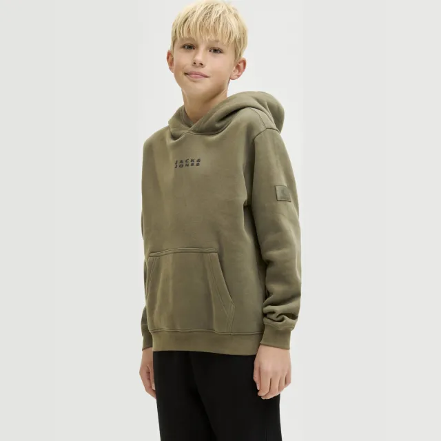 Jack & Jones JUNIOR hoodie groen