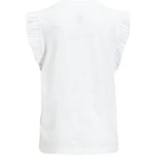 Anytime T-shirt met ruffles wit, foto 2