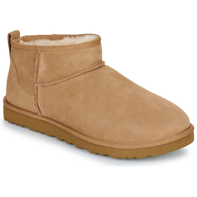 Ugg Classic Ultra Mini laarsjes kastanjebruin chestnut, foto 2