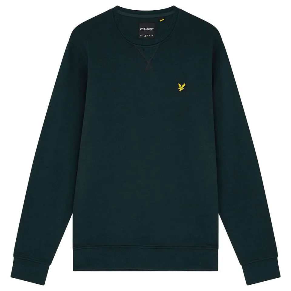 Lyle & Scott regular fit sweater - donkergroen, foto 2