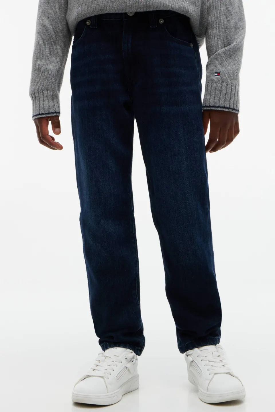 Tommy Hilfiger straight leg jeans - dark blue, foto 4