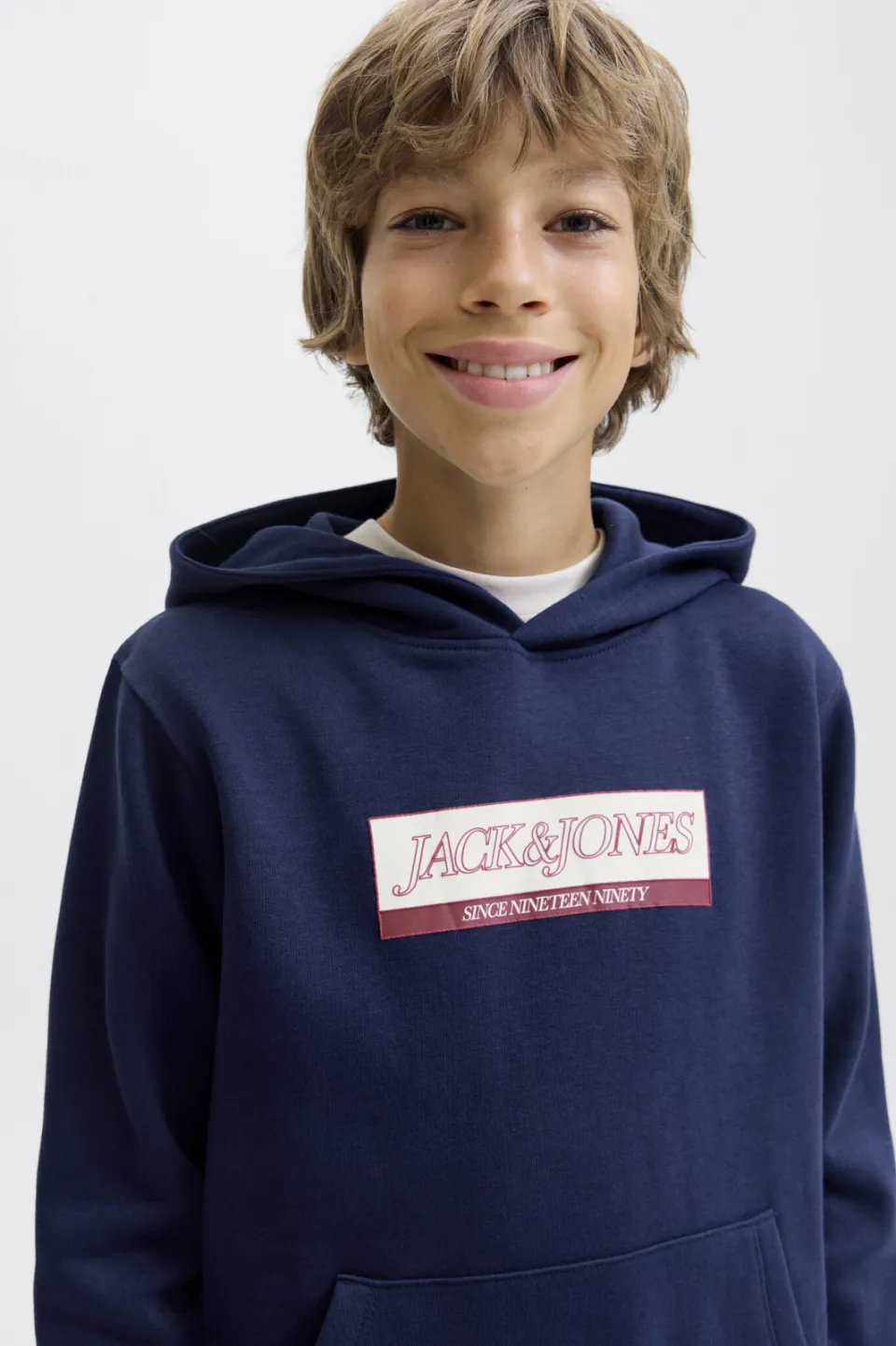 Jack & Jones JUNIOR hoodie blauw, foto 5