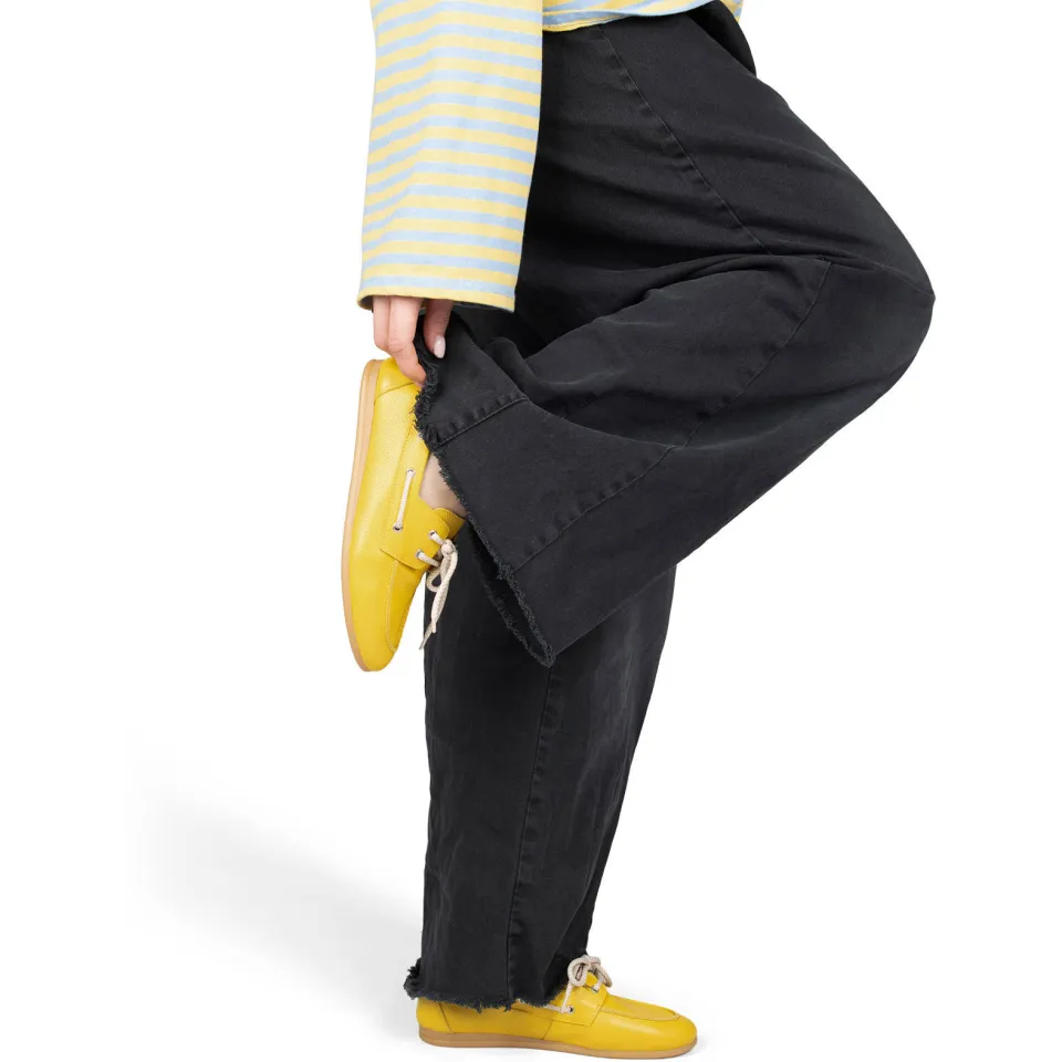 Poelman Callie leren bootschoenen - geel, foto 8