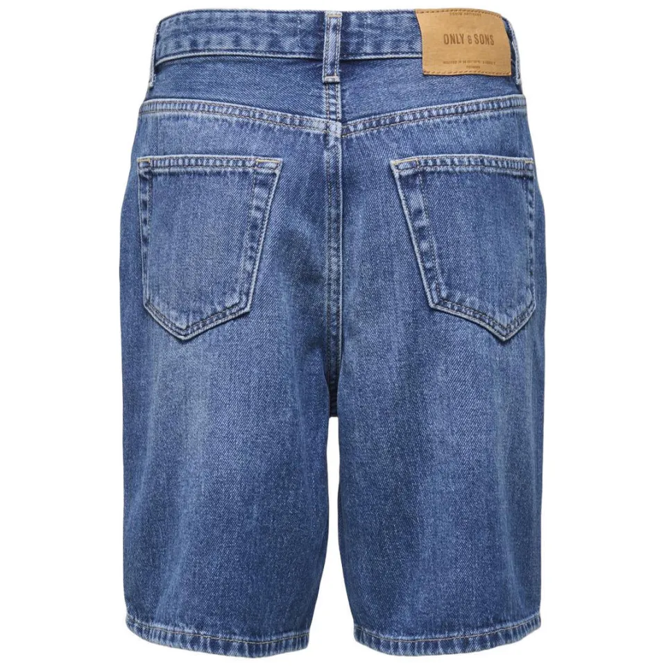 Only & Sons JUNIOR jeansshort medium blue, foto 3