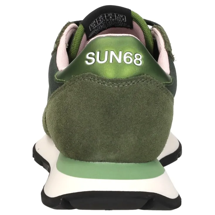 Sun68 Ally Solid lage sneaker groen, foto 5