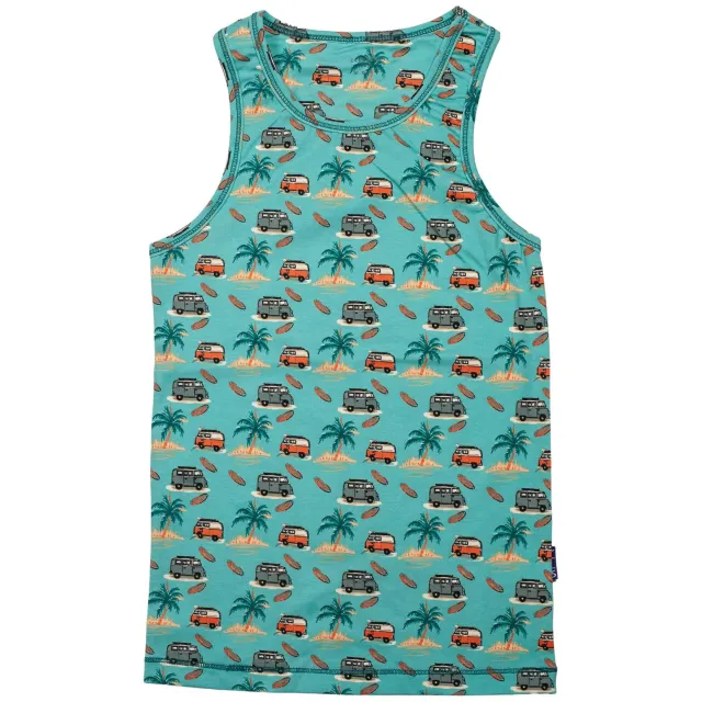 Claesen's singlet 2-pack Happy Camper multi