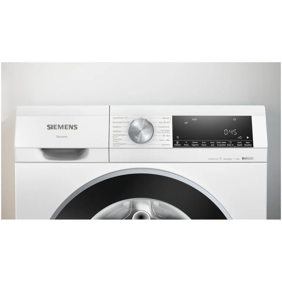 Siemens WG46G2ZWNL wasmachine wit, foto 2