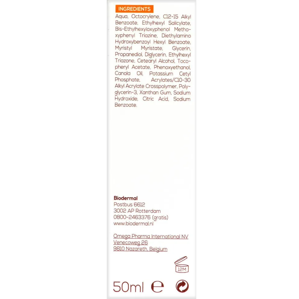 Biodermal gevoelige huid zonnecrème gezicht SPF30, foto 2