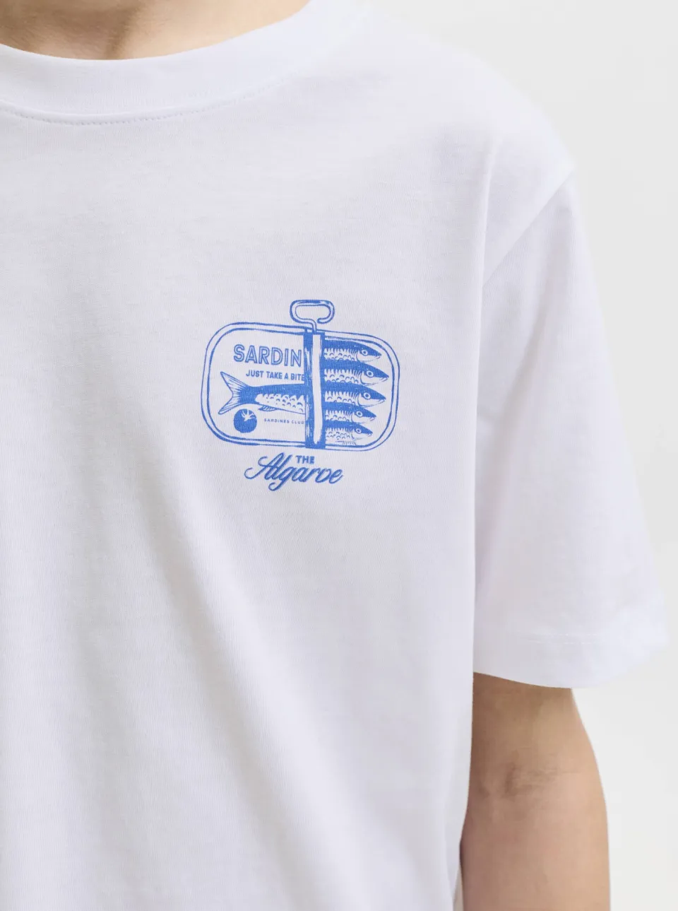 Jack & Jones t-shirt met backprint wit, foto 7