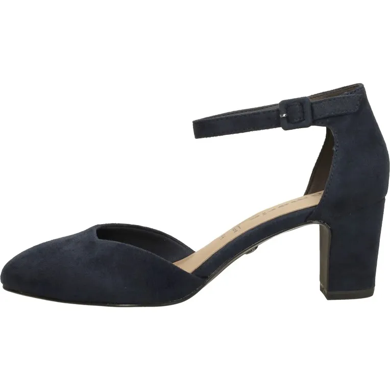 Tamaris 24412 pump blauw, foto 2