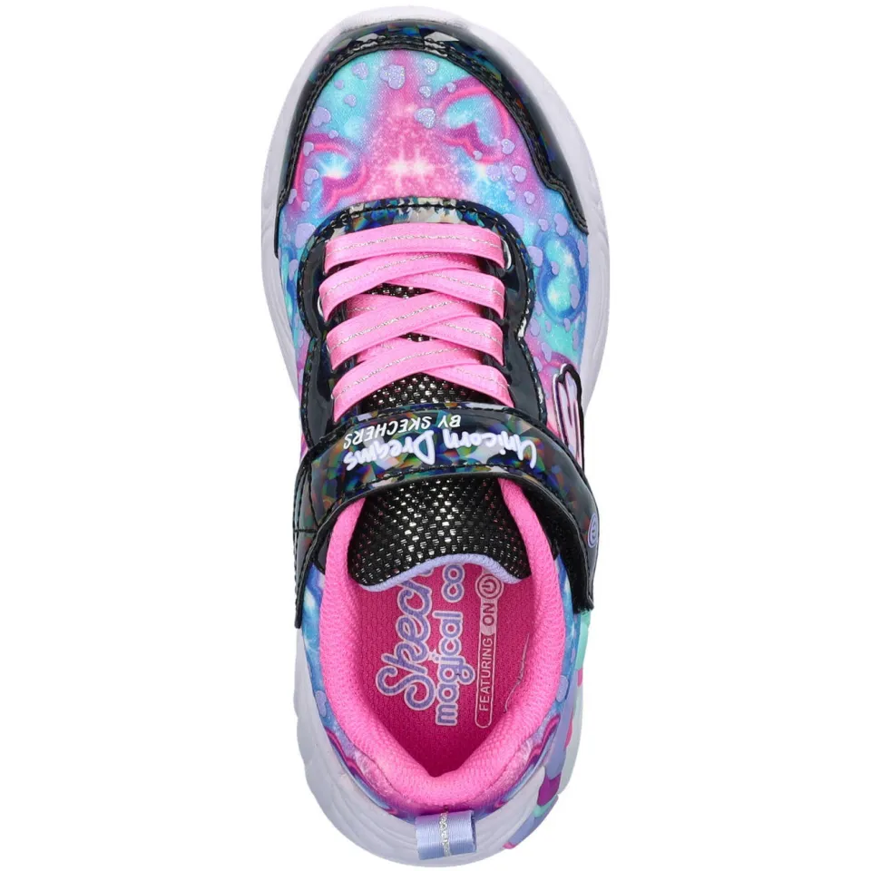 Skechers Unicorn Dreams sneakers met lichtjes - blauw/roze, foto 6