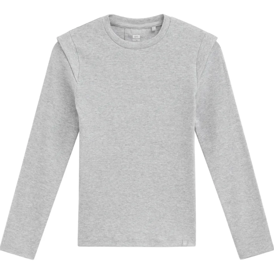 WE Fashion longsleeve grijs melange, foto 2
