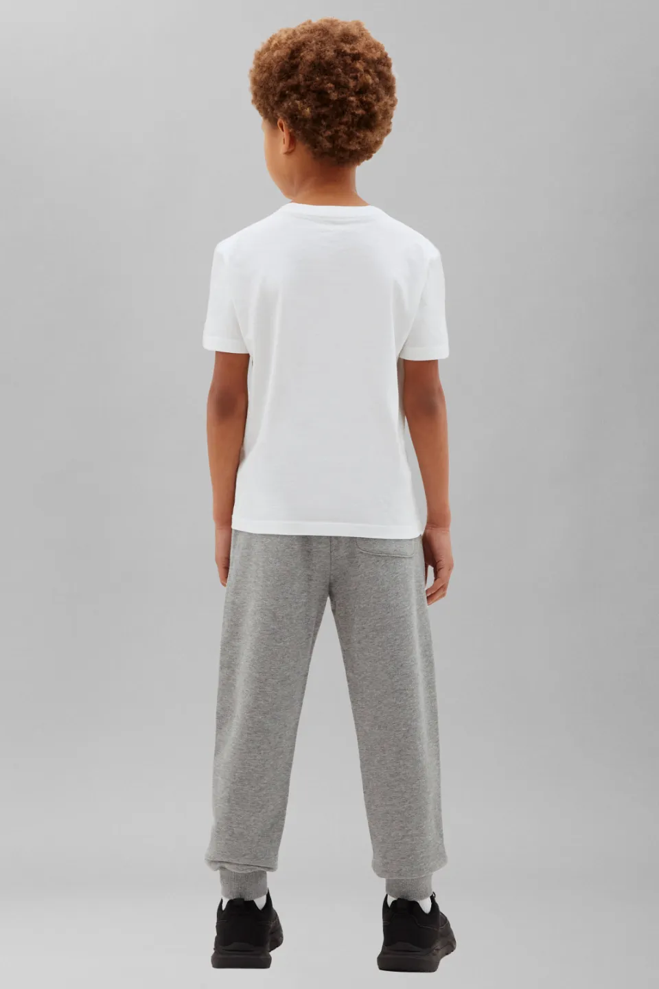 Calvin Klein sweat joggingbroek grijs melange, foto 3
