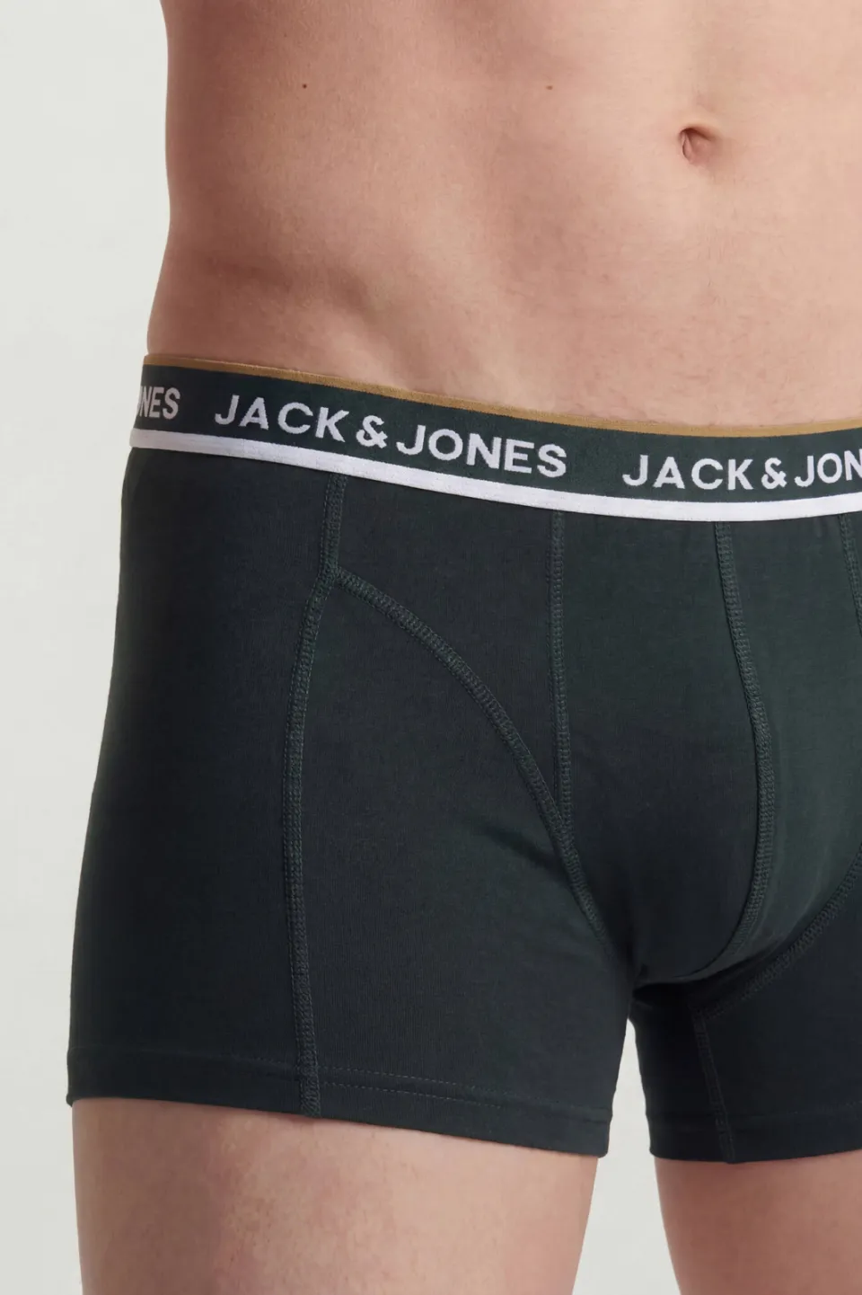Jack & Jones Sway boxershorts donkergroen/grijs/zwart, foto 5