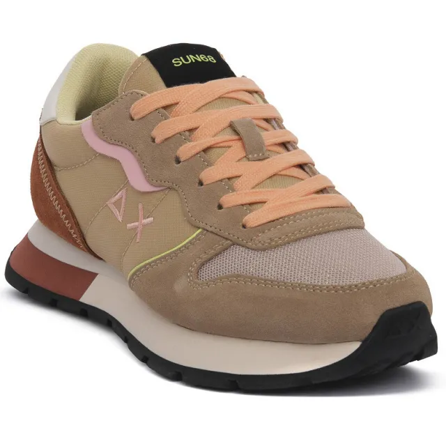 Sun68 Ally Color Explosion lage sneakers beige, foto 2