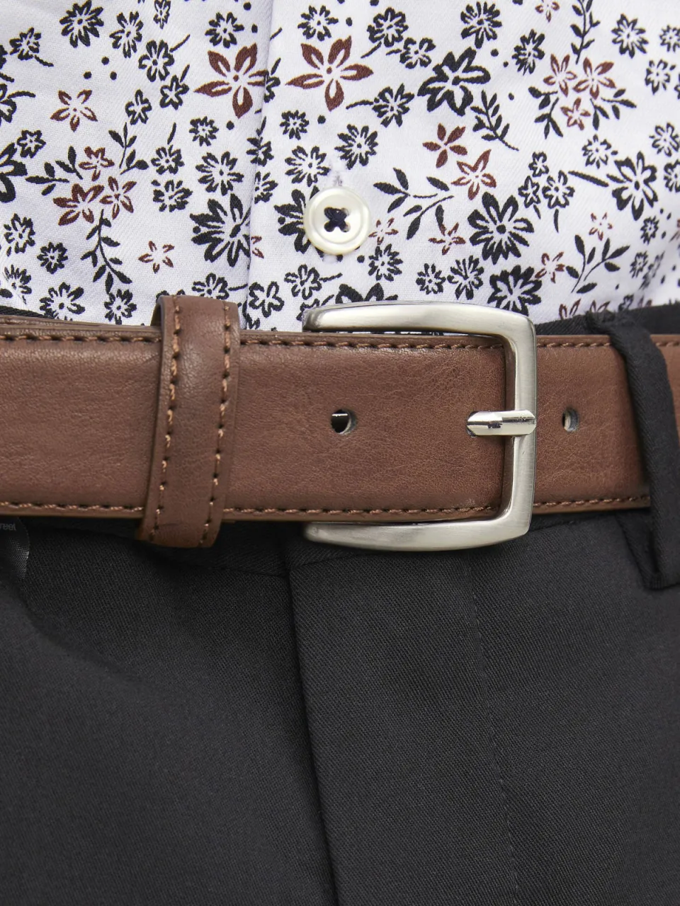 Jack & Jones Junior riem cognac, foto 3