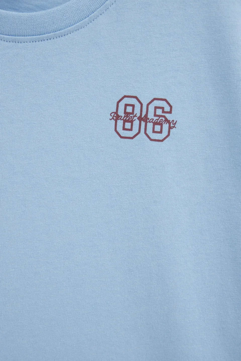 WE Fashion T-shirt met backprint lichtblauw, foto 8