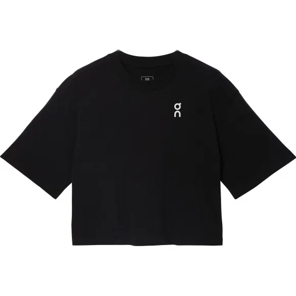 On Women's Club Boxy-T - T-shirt, zwart