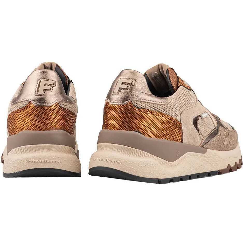 Floris Van Bommel Treni suède sneakers - goud, foto 3