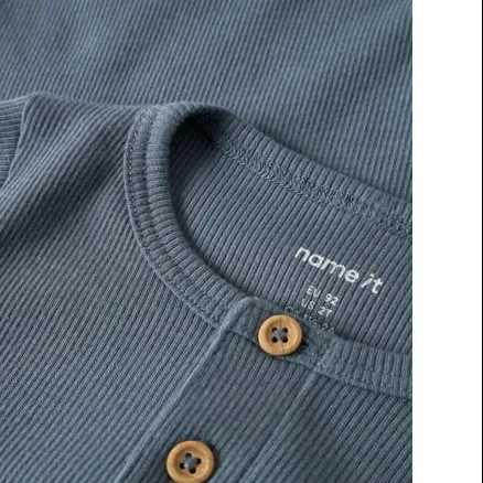 NAME IT MINI longsleeve blauw, foto 3