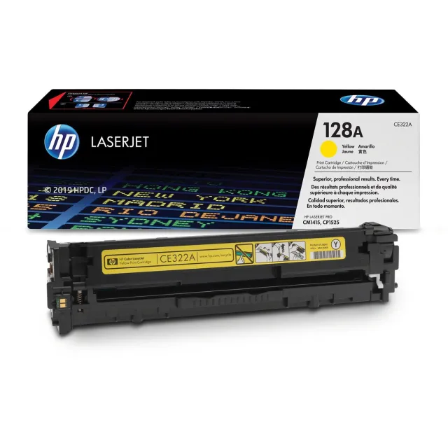 Hp CE322A 128A Toner Geel, 1.3k