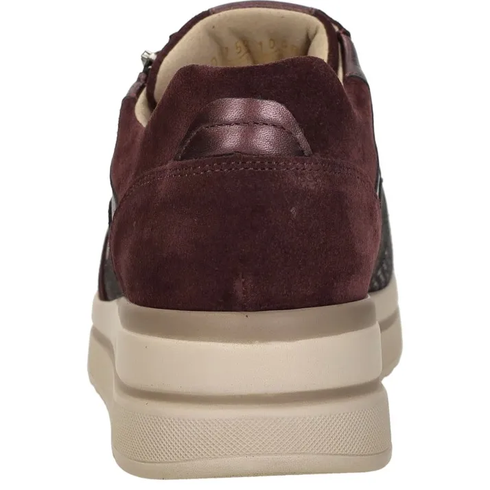 Waldläufer K-Luana sneaker bordeaux, foto 4