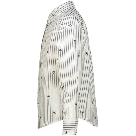 Vingino gestreepte blouse offwhite blauw, foto 2