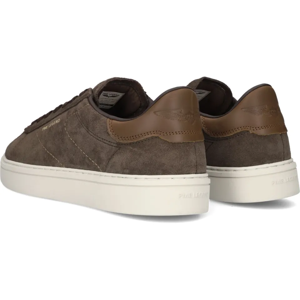 PME Legend CS-10 suède sneakers met logo - bruin, foto 6