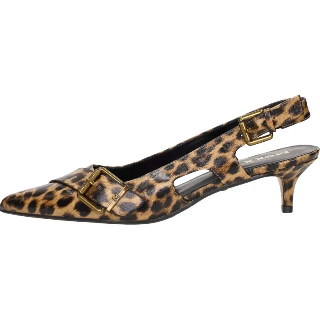 Mexx Tyra slingbacks luipaardprint beige, foto 2