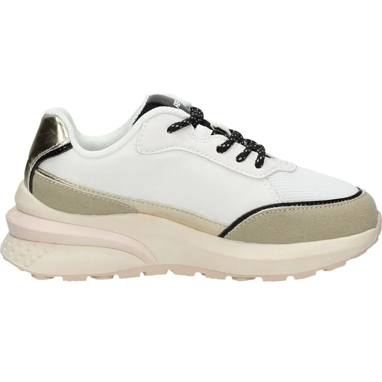 Replay Athena JR lage sneakers wit