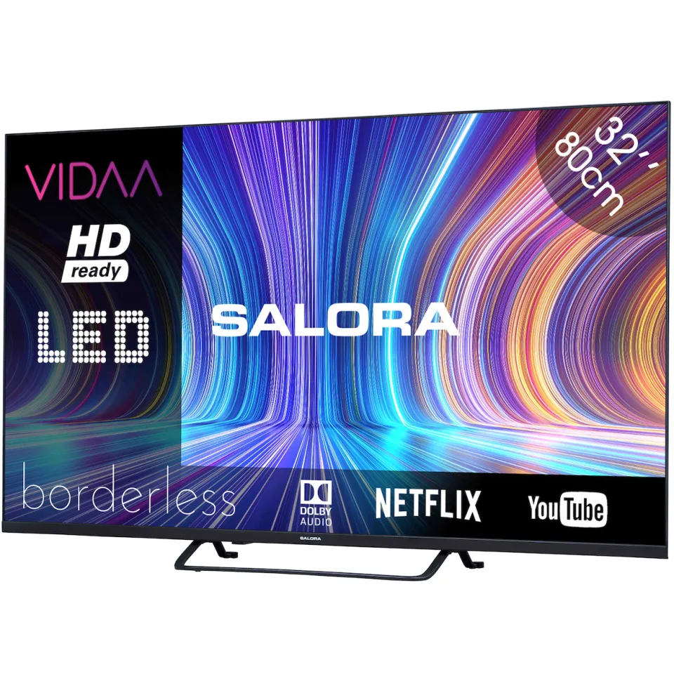 Salora 32HV210 led-tv 32 inch zwart, foto 4