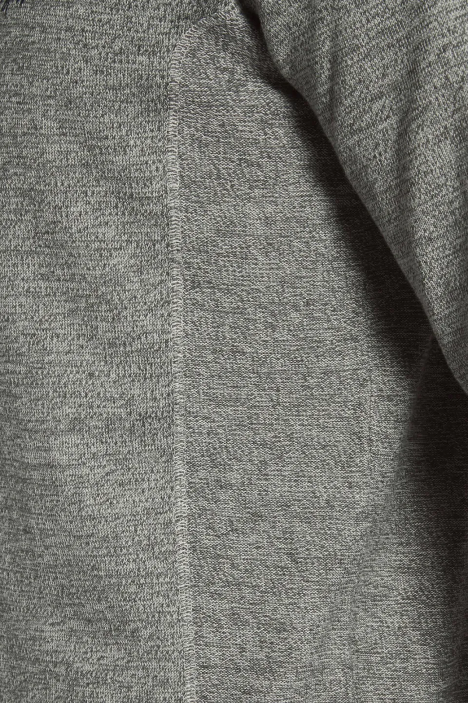 Jan Vanderstorm +FIT Collectie gemêleerde trui DAIN Plus Size grijs melange, foto 5