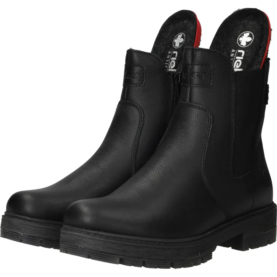 Rieker Chelseaboots Zwart, foto 5