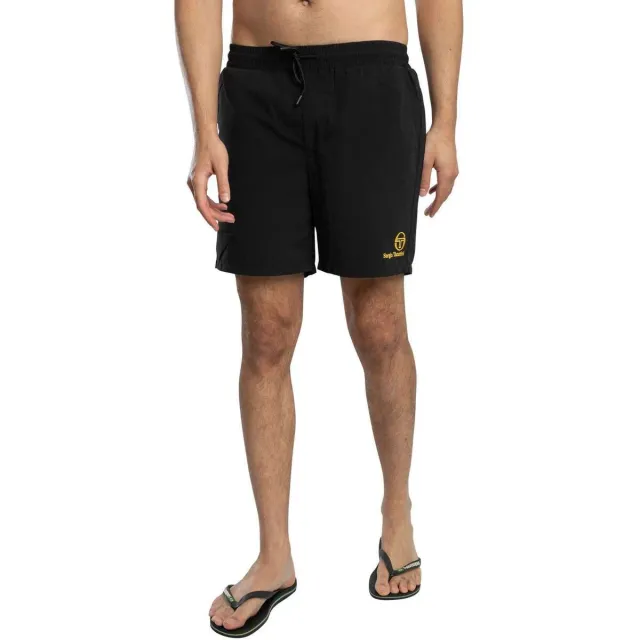 Sergio Tacchini Zwembroek Sergio Tacchini Cordosa zwemshort Zwart
