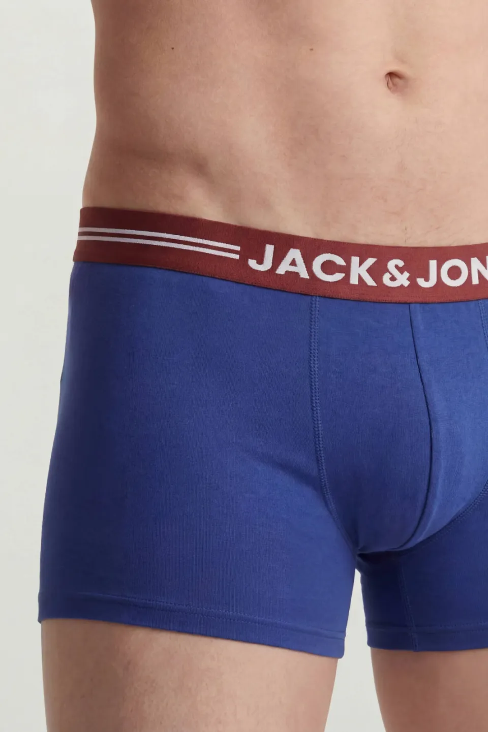 Jack & Jones boxershorts (set van 3) blauw/donkerrood/groen, foto 5