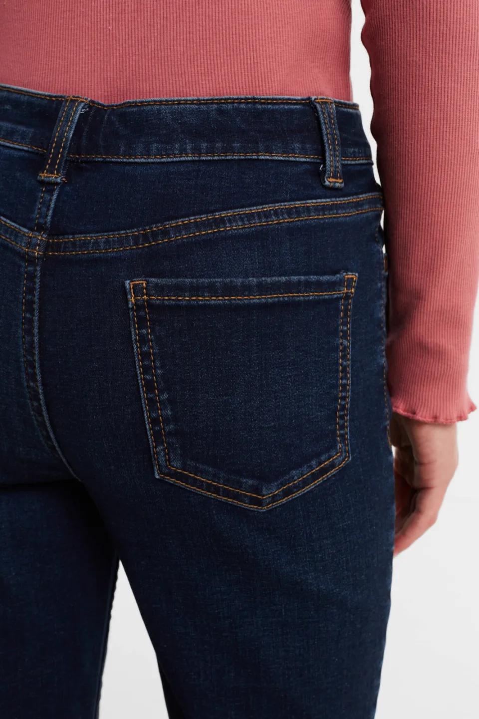Anytime skinny jeans donkerblauw, foto 8